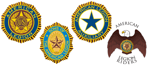 Legion SONS Auxiliary Riders Logos Post 184