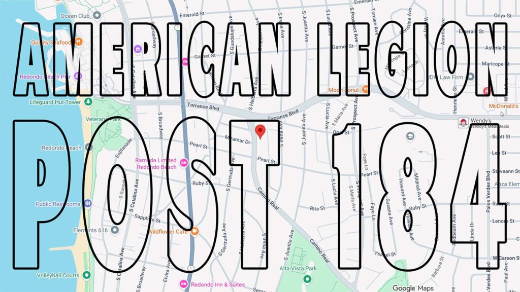 Google Maps Post 184 American Legion Map