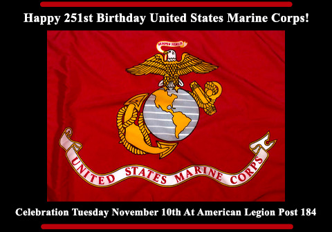 Marine Corps 251st Cake Birthday Celebration